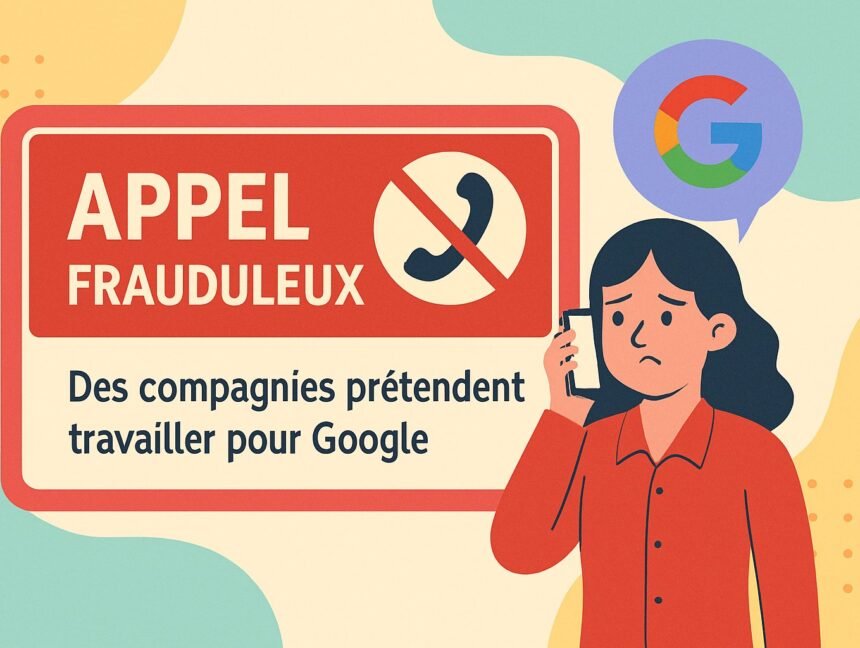 🚨 ATTENTION AUX FAUX APPELS DE “GOOGLE” 🚨