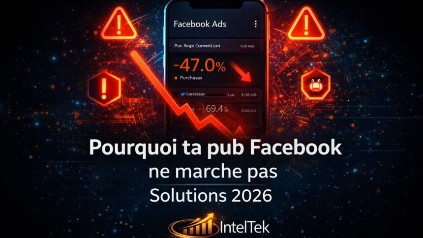 Pourquoi une pub Facebook ne marche pas pour une PME — et comment y remédier en 2026