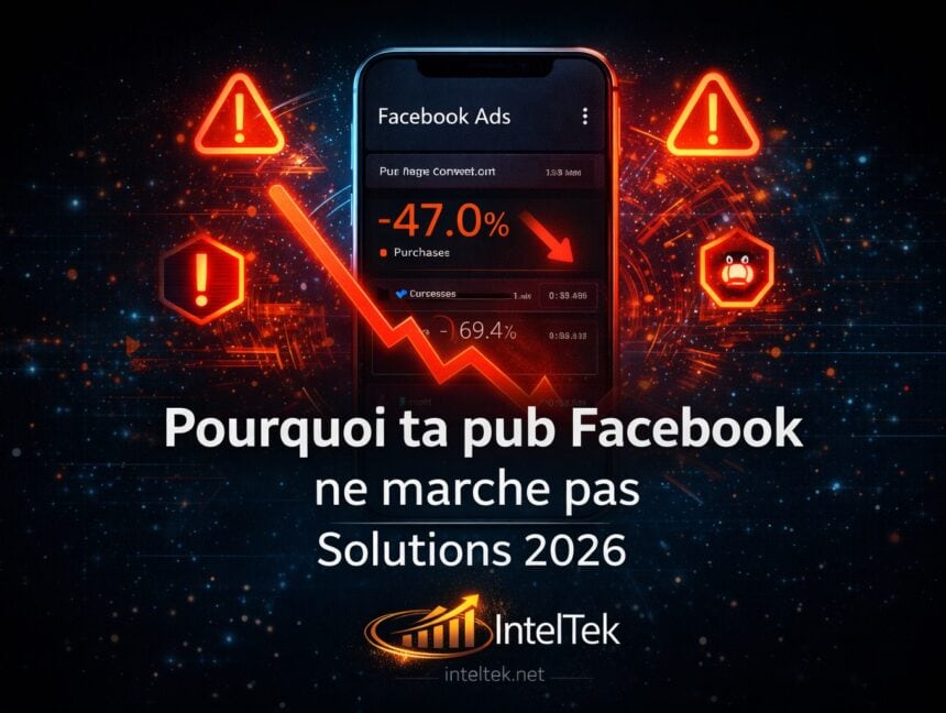 Pourquoi une pub Facebook ne marche pas pour une PME — et comment y remédier en 2026