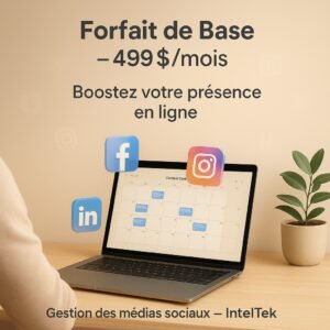 Forfaits pour la gestion des médias sociaux