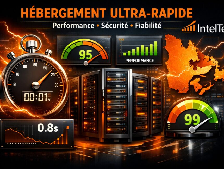Hébergement web ultra-rapide au Québec : pourquoi un site lent vous coûte des clients chaque jour