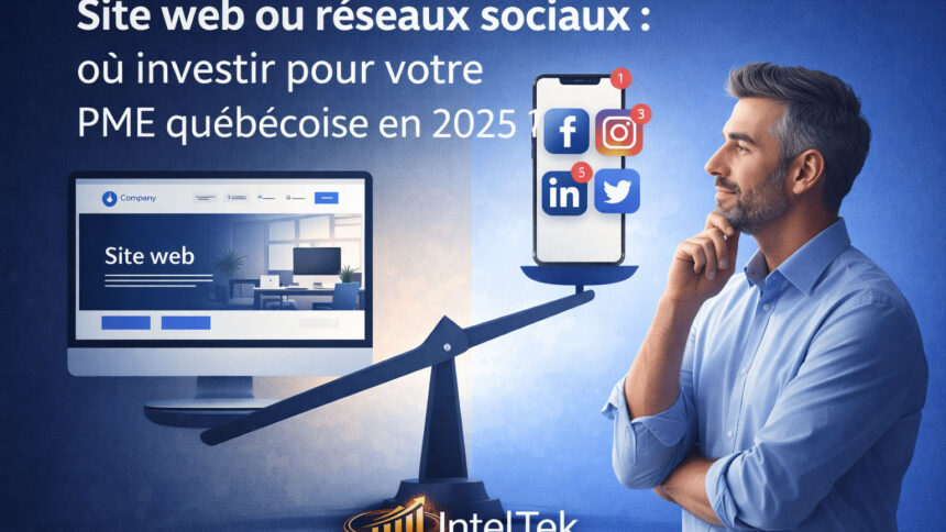 Site web ou réseaux sociaux pour votre PME en 2026