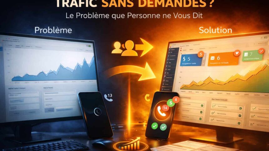 Pourquoi votre site attire du monde mais zéro client