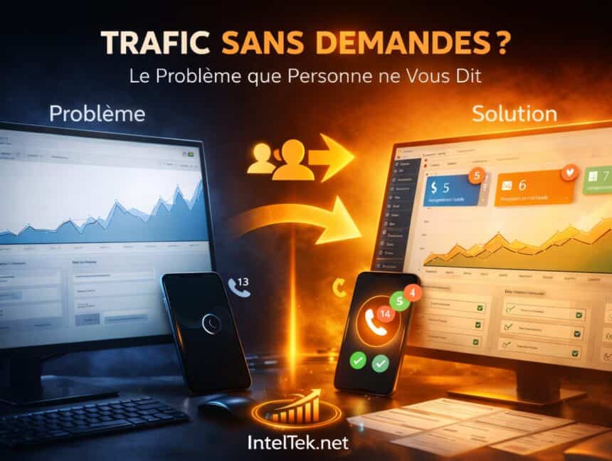 Pourquoi votre site attire du monde mais zéro client