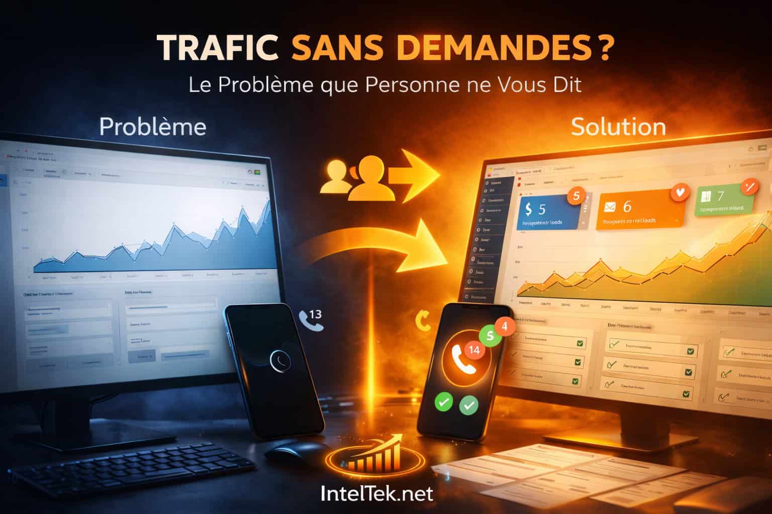 Pourquoi votre site attire du monde mais zéro client