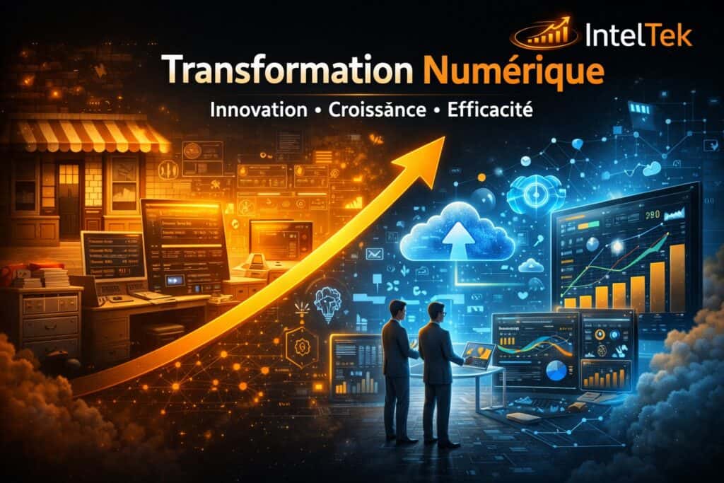 Transformation numérique pour PME avec cloud, automatisation et croissance digitale au Québec