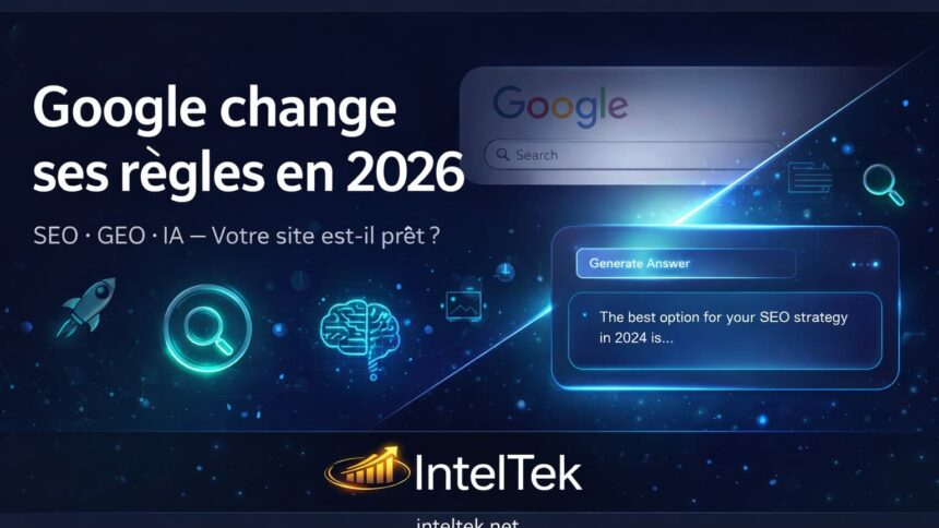 Google change ses règles en 2026 : votre site est-il prêt