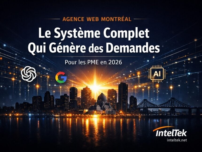 Agence web Montréal : générer des clients en 2026