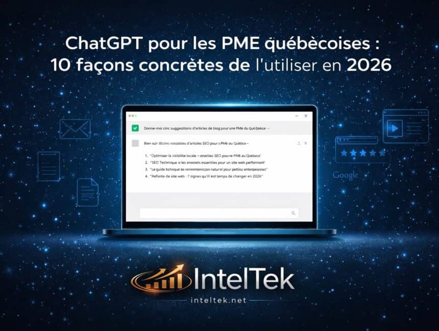 ChatGPT pour PME : 10 usages concrets en 2026