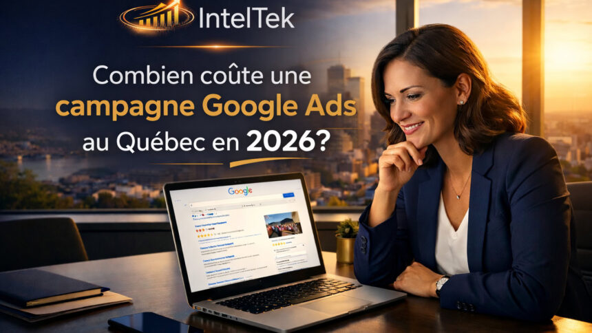 Combien coûte une campagne Google Ads au Québec en 2026? Prix, budgets et ROI pour PME