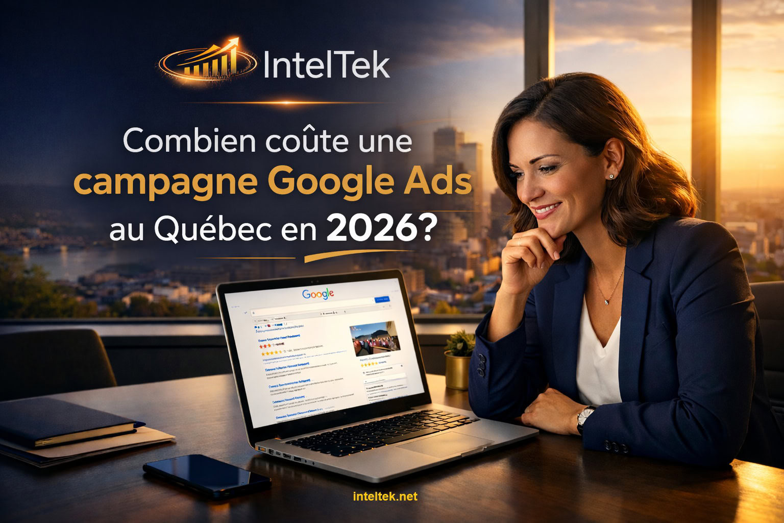 Combien coûte une campagne Google Ads au Québec en 2026? Prix, budgets et ROI pour PME