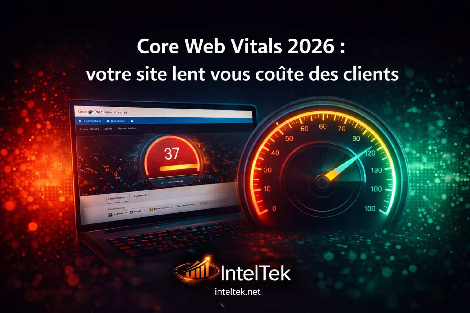 Core Web Vitals 2026 : votre site lent vous coûte cher