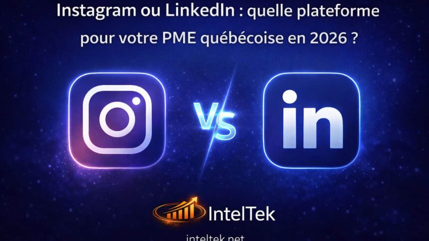 Instagram ou LinkedIn pour votre PME en 2026