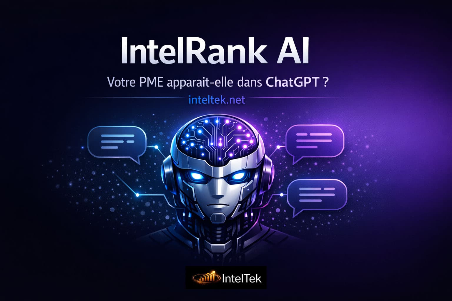 IntelRank AI : Votre PME apparaît-elle dans les réponses de ChatGPT? Voici comment changer ça en 2026