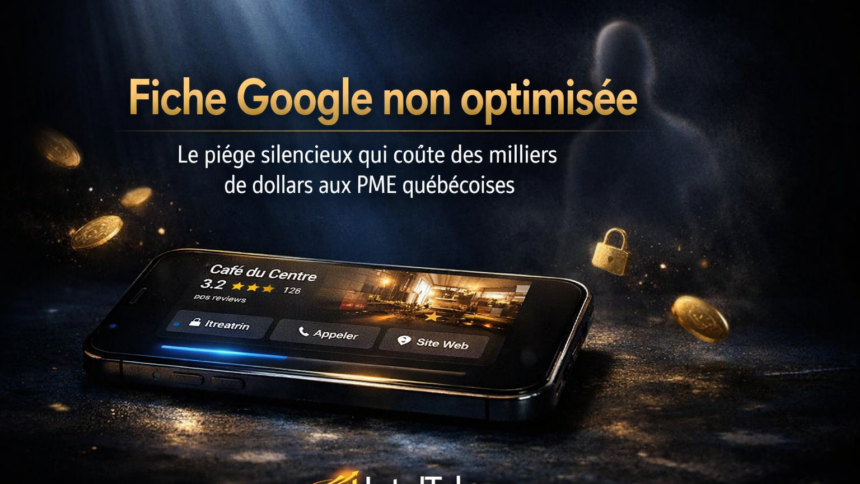 Fiche Google non optimisée coûte cher aux PME