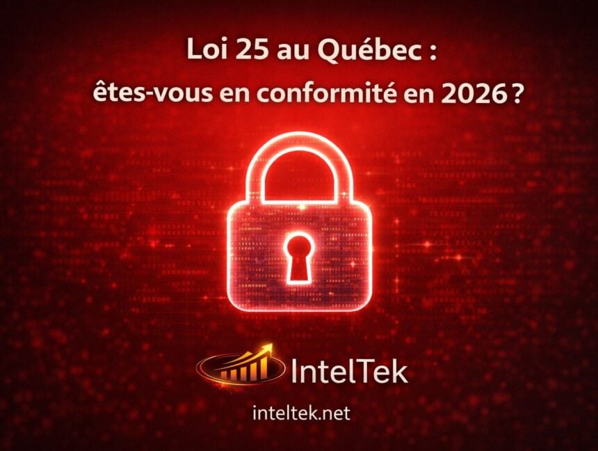 Loi 25 au Québec : êtes-vous en conformité en 2026 ? Guide complet pour les PME