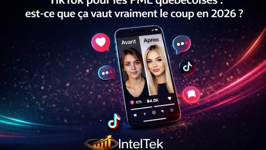 TikTok pour les PME québécoises : est-ce que ça vaut vraiment le coup en 2026 ?