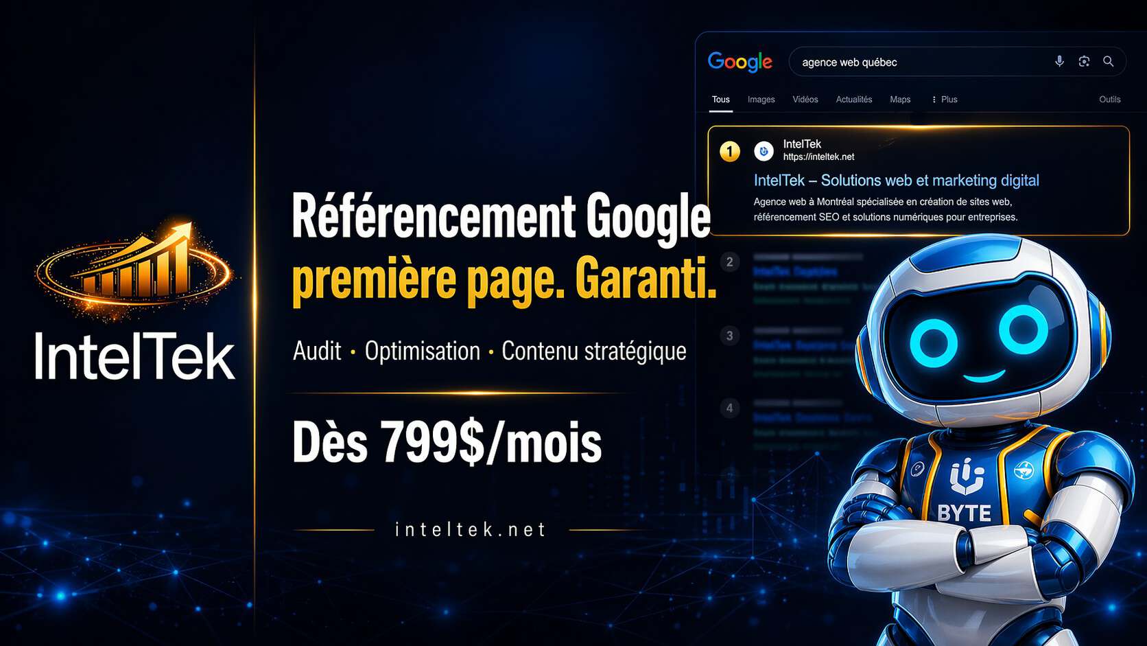 Service SEO au Québec : optimisation Google pour PME