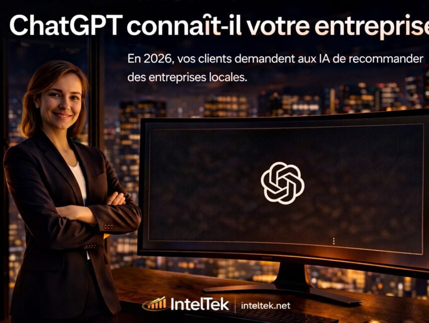 ChatGPT connaît-il votre entreprise? Référencement IA pour PME québécoises — IntelRank AI par IntelTek