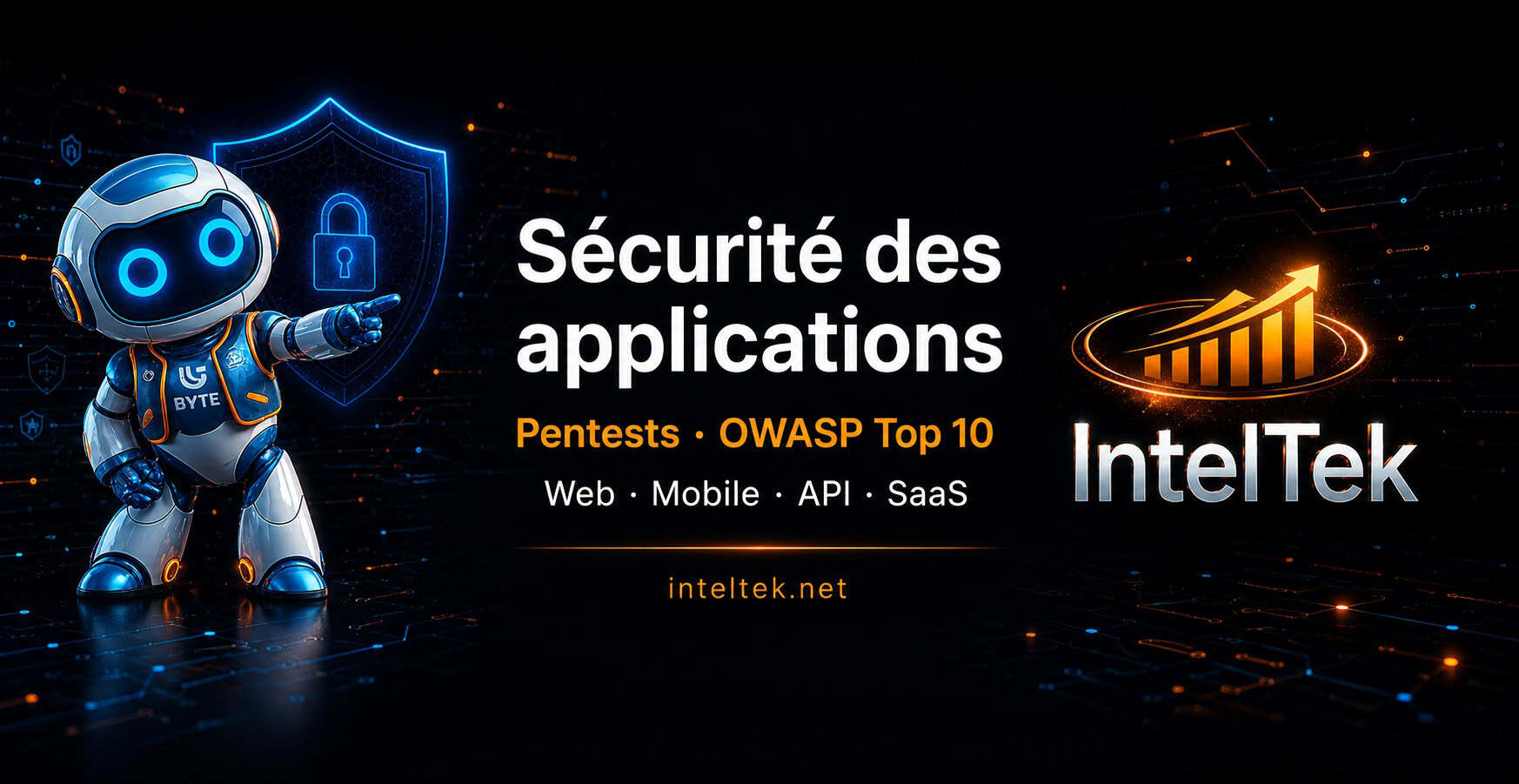 Sécurité des applications – pentests OWASP Top 10 web, mobile, API par IntelTek