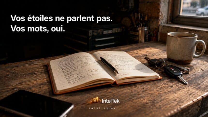 Soixante avis cinq étoiles. ChatGPT recommande le concurrent qui en a trois.