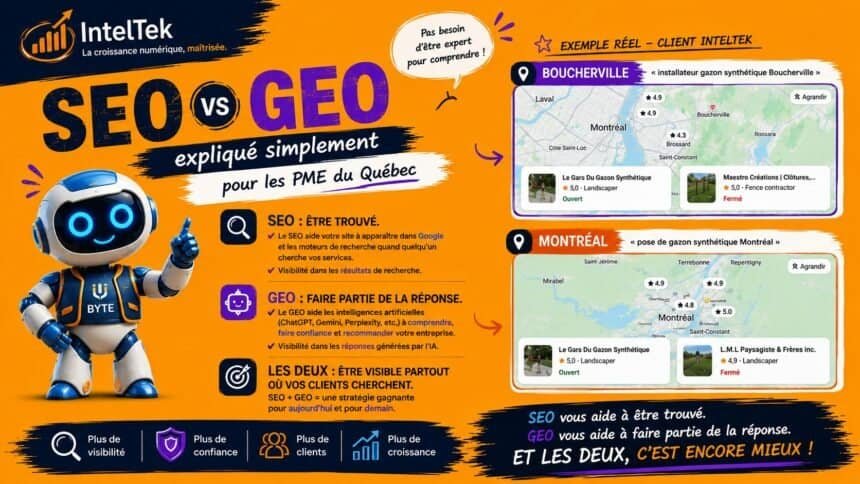 SEO vs GEO : quelle est la différence et pourquoi votre entreprise a besoin des deux en 2026?